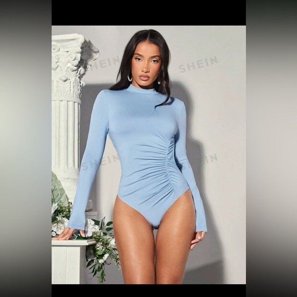 open back body suit - Picture 2 of 2